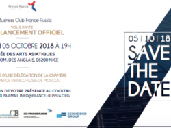 Rencontres d'affaires France-Russie à Nice les 4 et 5 octobre