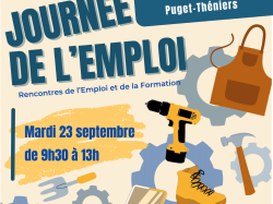Puget-Théniers vous ouvre les portes de l'avenir : participez à la journée de l'emploi le 23 septembre