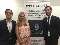 Inauguration du cabinet d'avocats EOS ASSOCIES à Nice