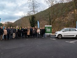 Peillon dispose désormais d'une aire de covoiturage de 40 places 