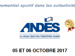  Nice accueille le congrès des 20 ans de l'Association Nationale Des Élus en charge du Sport [ANDÉS]