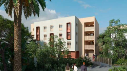 Résidence Trotabas : 76 nouveaux logements étudiants ouvrent à proximité de la fac de Droit de Nice 