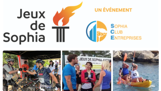 Les inscriptions aux Jeux de Sophia sont ouvertes !
