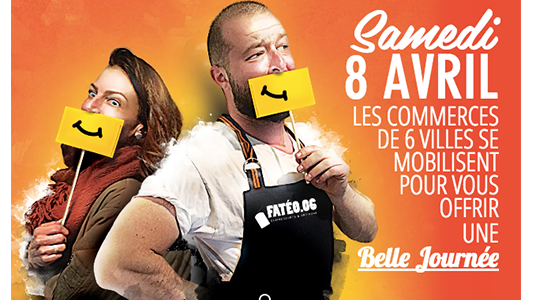 Plus de 500 commerçants de l'Ouest du Département en ordre de marche pour vous offrir Une belle journée samedi 8 avril !