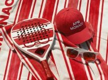 APM Monaco installe un terrain de padel éphémère face au Casino de Monte-Carlo au profit de la Fondation Prince Albert II