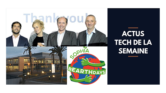 Actus tech de la semaine