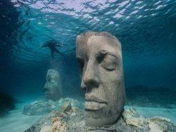 Ecomusée sous-marin cannois : Les sculptures de Jason deCaires Taylor ont été immergées