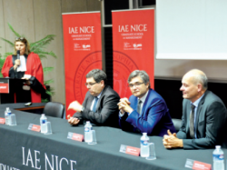 IAE Nice : une rentrée solennelle et un nouveau parrain