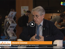 [REPLAY #salondesmaires06] Honoré Colomas, Président de l'association des Maires du 06 