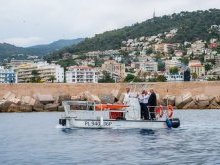 Nice se dote d'un bateau dépollueur pour protéger la baie des Anges