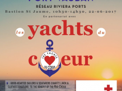 Les Yachts du Cœur seront sur le port Vauban à Antibes le 22 juin