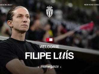 Filipe Luís nommé au poste d'entraîneur de l'AS Monaco