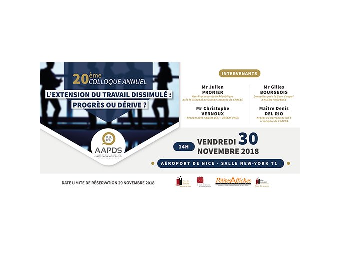 20EME COLLOQUE AAPDS (…)