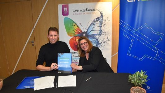 À La Farlède, une convention d'accompagnement à la transition écologique entre ENEDIS et la Ville