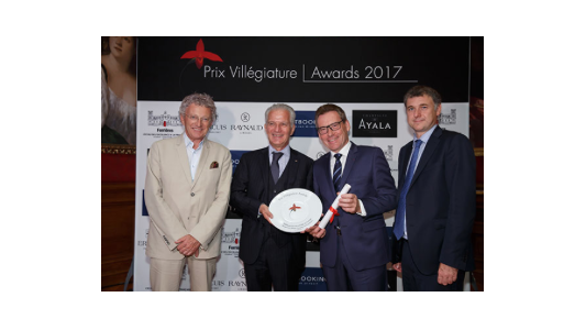 Monte-Carlo SBM - Double recompense aux Prix Villegiature Awards 2017