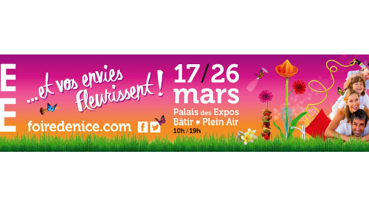 Foire de Nice 2018, et vos envies fleurissent !!
