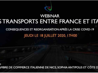 Web Conférence CCI Italienne : Les transports entre France et Italie
