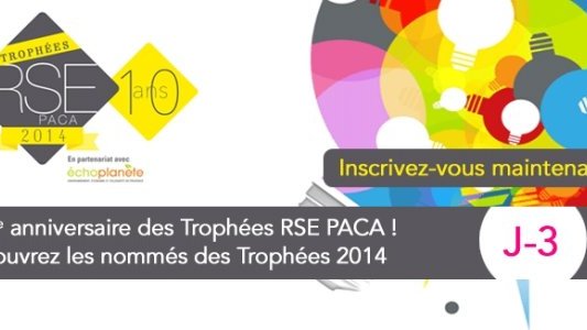 RSE PACA : les nommés sont ...