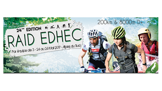 Venez découvrir le Raid multisport EDHEC 2017 lors d'une conférence-débat le 4 mai !