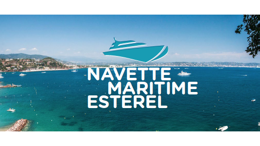 Cannes>Théoule-sur-Mer par la mer, c'est direct avec la navette maritime !