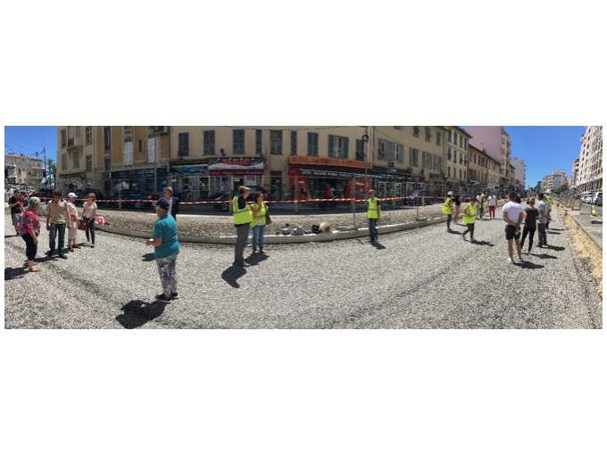 Commerçants et technicien
