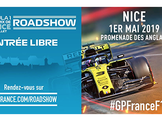 Le roadshow du GIP Grand Prix de France va faire vrombir Nice ce 1er mai !