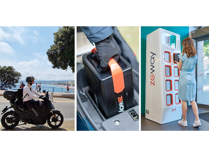 Zeway, le scooter électri