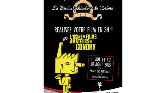 Succès de fréquentation pour la 1e édition du Musée Éphémère du Cinéma