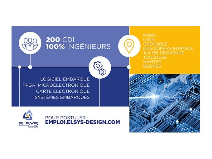 ELSYS Design recrute (…)