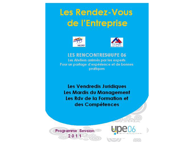 Les rencontres de l'UPE