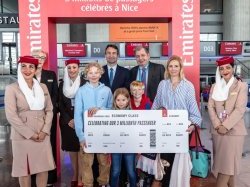 Trois millions de passagers transportés par Emirates sur la ligne Nice-Dubaï !