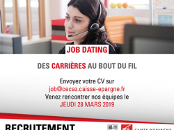 Candidatez au job dating de la Caisse d'Epargne Côte d'Azur : des carrières au bout du fil !