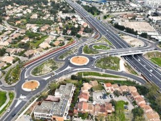 VINCI Autoroutes a inauguré l'élargissement à 2x3 voies de l'A57, un projet réalisé par NGE
