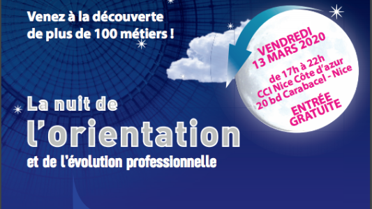 (NDLR : REPORTÉ CAUSE CORONAVIRUS) DATE À VENIR Lycéens, étudiants : votre Nuit de l'Orientation se tiendra le 13 mars à la CCI