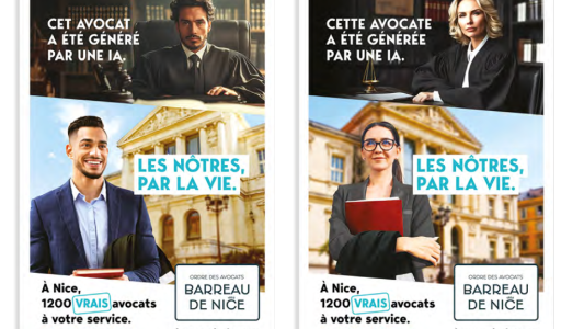 Le Barreau de Nice lance une campagne choc face à la montée de l'intelligence artificielle