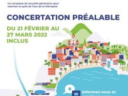 La Métropole NCA lance la concertation publique relative au projet de réhabilitation de la station d'épuration Haliotis II