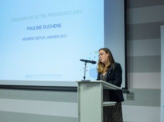Pauline DUCHENE élue présidente de la JCE Nice Côte d'Azur