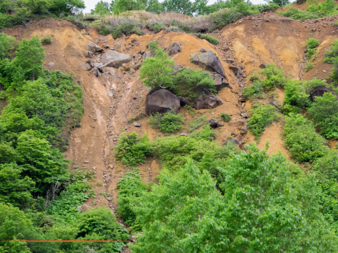 Mouvements de terrains :