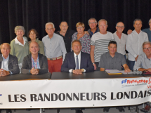 À La Londe-les-Maures, Jackie Leprêtre, président d'honneur des Randonneurs