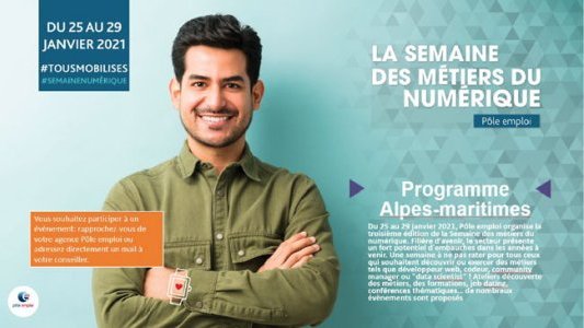 Semaine des métiers du numérique : dix rendez-vous dans le 06 !