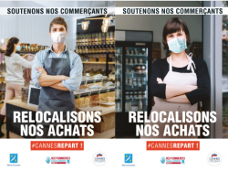 La Ville de Cannes soutient ses commerçants avec une campagne de communication qui prône le "consommer local"