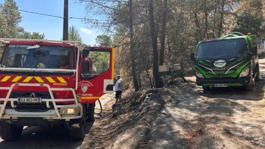 Romain Rognone, président de RCP France Chemisage, a mobilisé des entreprises niçoises pour soutenir les pompiers dans le Var