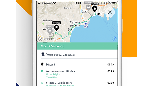  Covoiturage domicile-travail : Klaxit propose des trajets à 1€ dans le département des Alpes-Maritimes