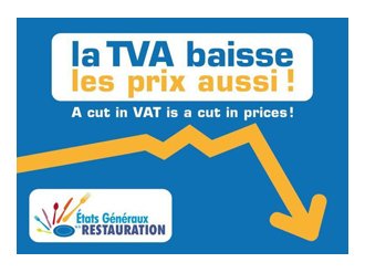 La TVA baisse…les prix restent les mêmes !