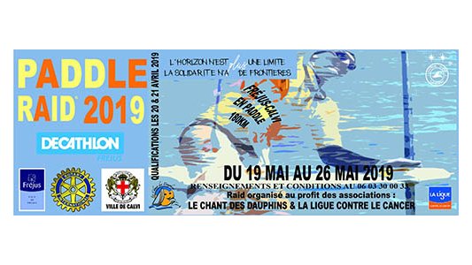 5e édition du PADDLE RAID : de Fréjus à Calvi, la solidarité n'a pas de frontières !