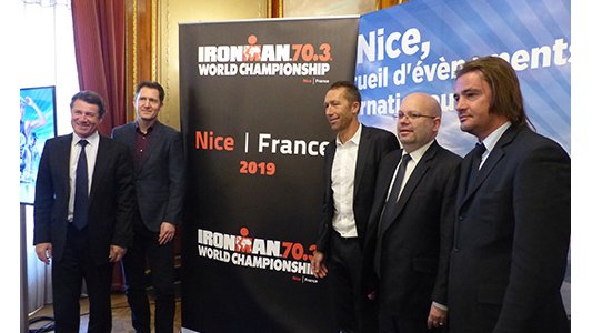 Un championnat du monde d'Ironman 70.3 à Nice en 2019