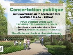 La Métropole NCA et Nice lancent une concertation publique pour l'aménagement du Grand Parc Paysager de la Plaine du Var 