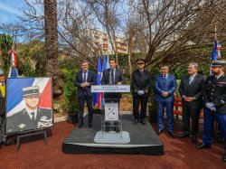 À Cannes, un square porte désormais le nom du Colonel Arnaud Beltrame