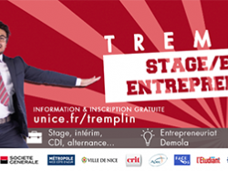 Tremplin Stage Emploi Entrepreneuriat le 19 octobre à Nice !