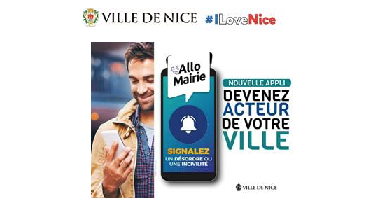 La Ville de Nice lance l'application smartphone « Allo Mairie »
